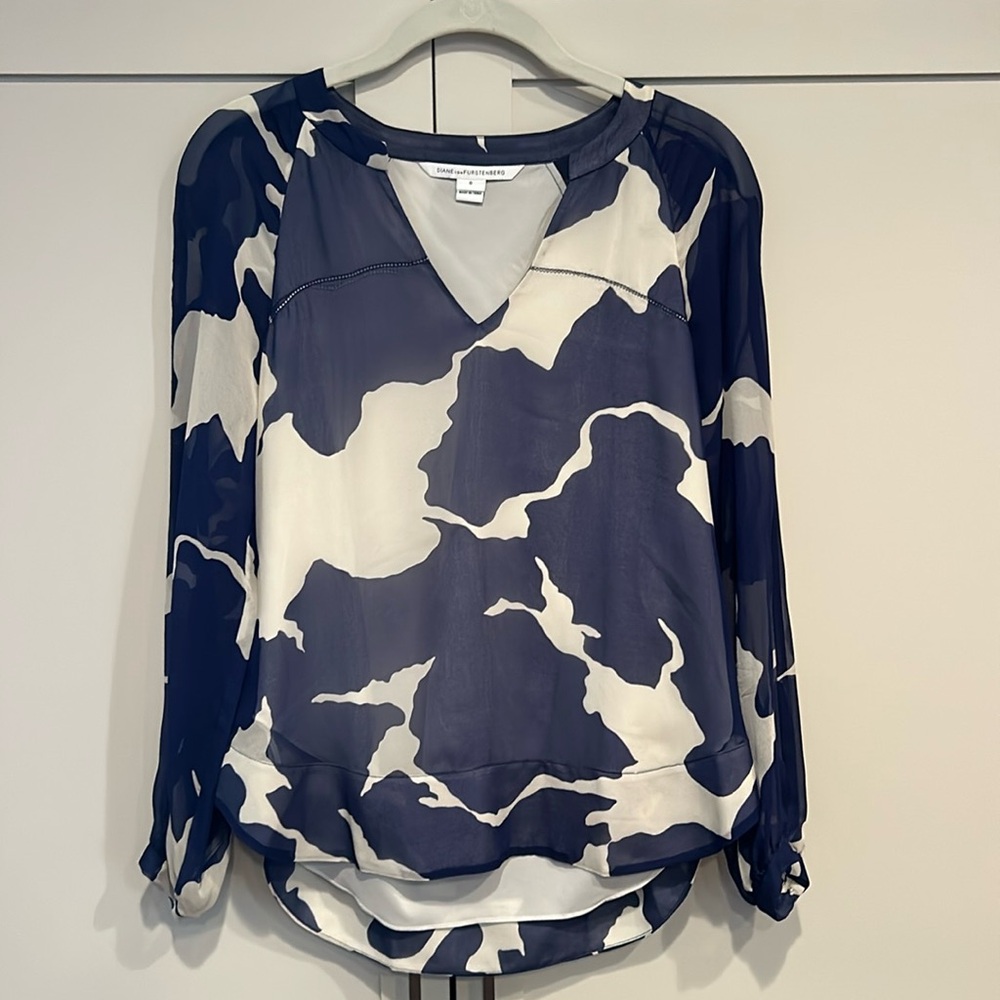Diane VonFurstenburg Silk Top